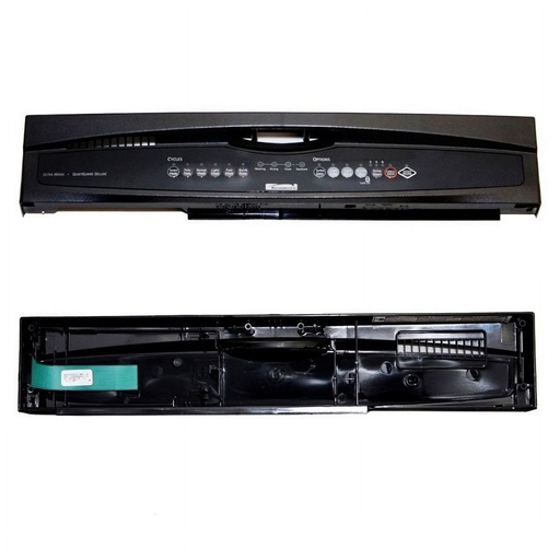 Whirlpool Dishwasher Control Panel (Black) - WP8558208, Replaces: 8558193