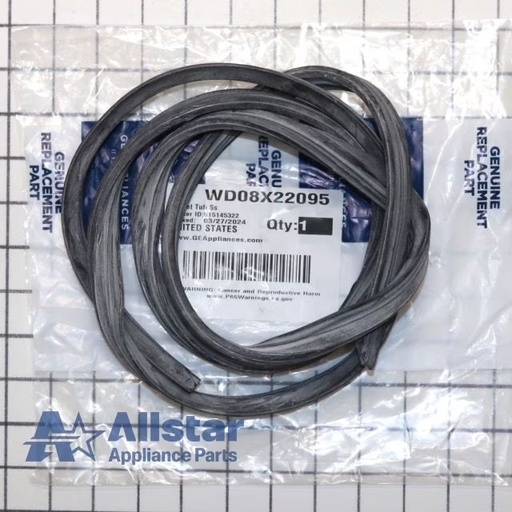 GE Dishwasher Tub Gasket - WD08X22095, Replaces: WD08X20591