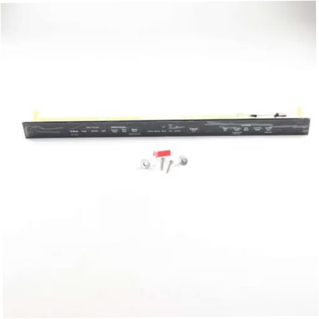 Whirlpool Dishwasher Control Panel (Black) - W10903576, Replaces: W10686309