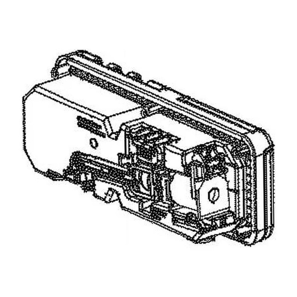 GE Dishwasher Detergent Dispenser - WD12X24637, Replaces: WG04F12839