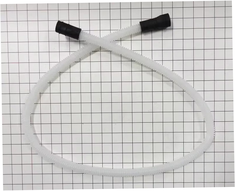 GE Dishwasher Drain Tube Assembly - WD24X10062, Replaces: WD24X24650