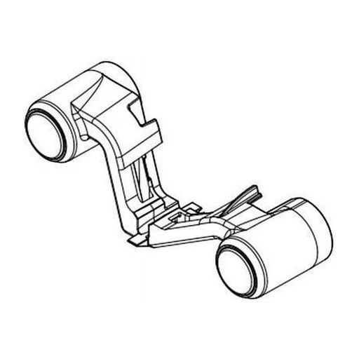 Whirlpool Dishwasher Spray Tower/Manifold - W11568642, Replaces: W10830577