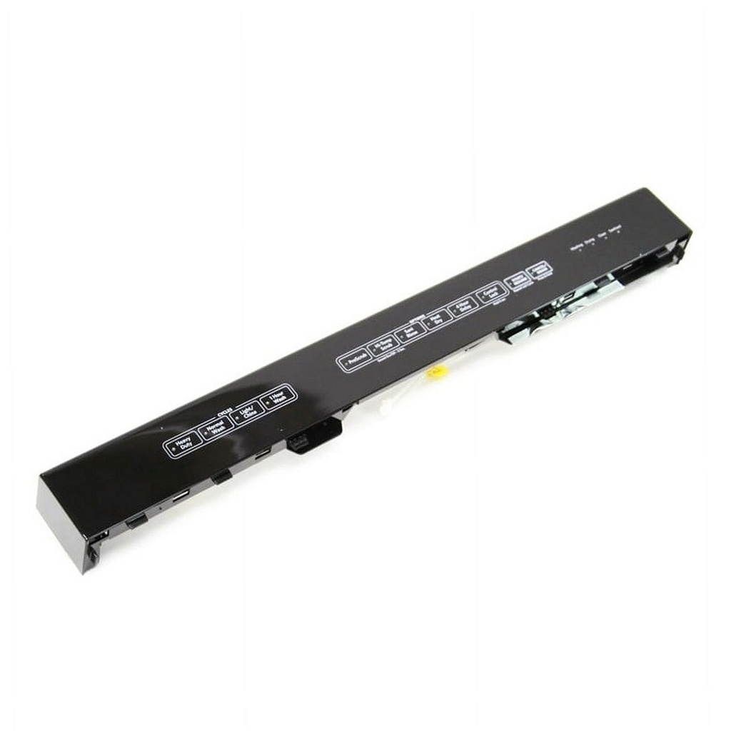 Whirlpool Dishwasher Control Panel (Black) - WPW10500172, Replaces: W10195713