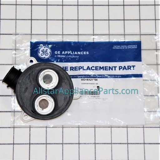 GE Dishwasher Passive Diverter Assembly - WD18X21754
