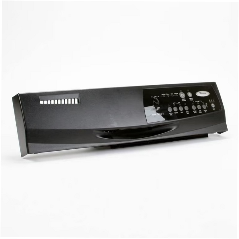 Whirlpool Dishwasher Touchpad Control Panel (Black) - WPW10021710, Replaces: W10021690