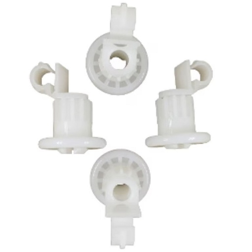 GE Dishwasher Upper Dishrack Roller Kit - WD12X10327, Replaces: WD12X0330