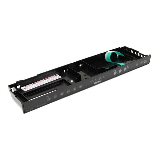 Whirlpool Dishwasher Control Panel (Black) - WPW10205855, Replaces: W10205852