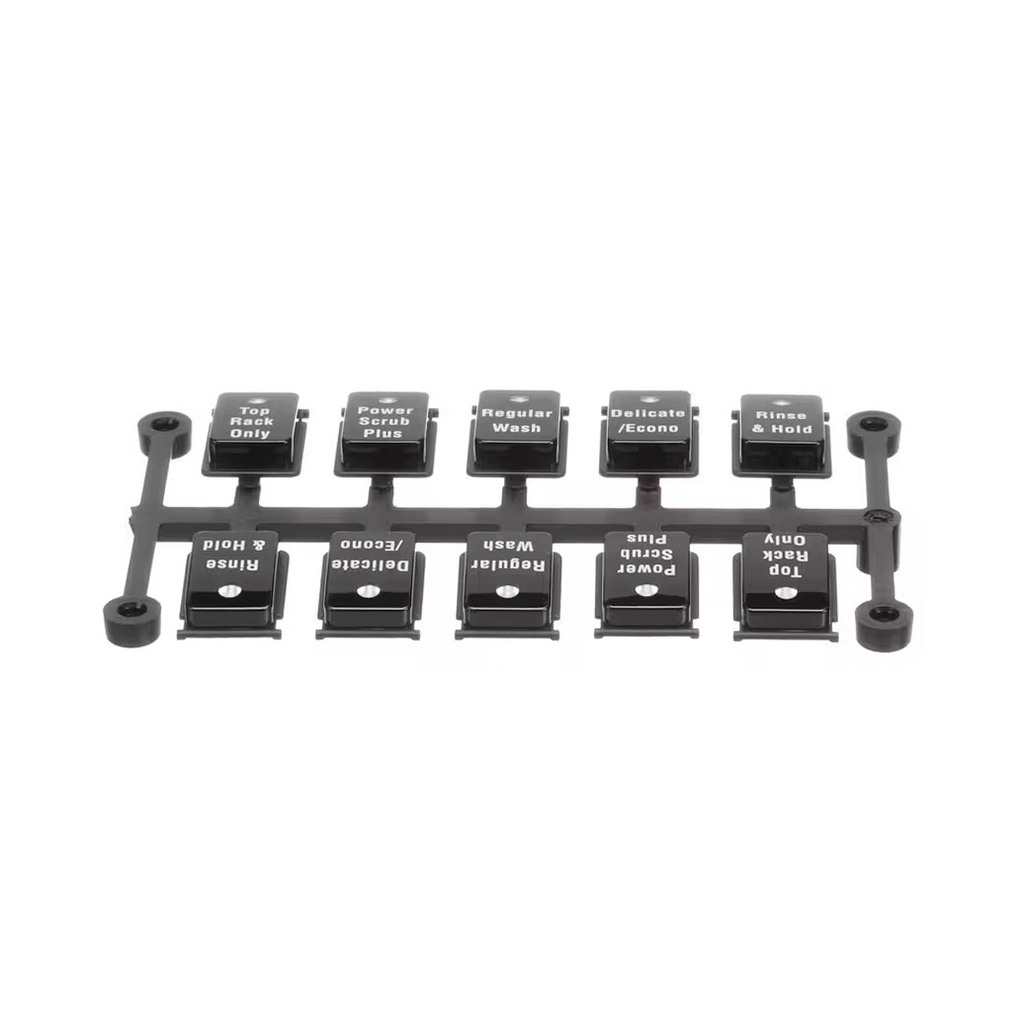 Bosch Dishwasher Push Button Set - 00498722, Replaces: 498722