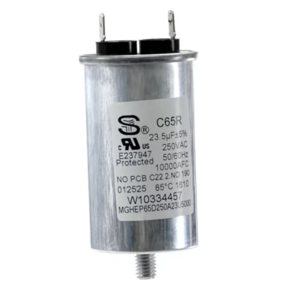 Whirlpool Dishwasher Capacitor - WPW10334457, Replaces: 8268418