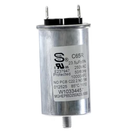 Whirlpool Dishwasher Capacitor - WPW10334457, Replaces: 8268418