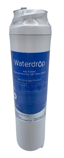 GE Refrigerator Water Filter - WG03F00675, Replaces: WR01L04640