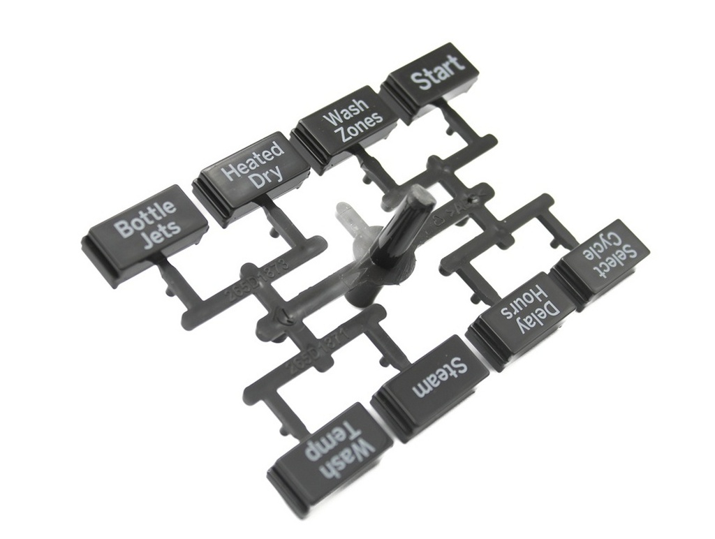 GE Dishwasher User Interface Buttons Assembly - WD09X21694