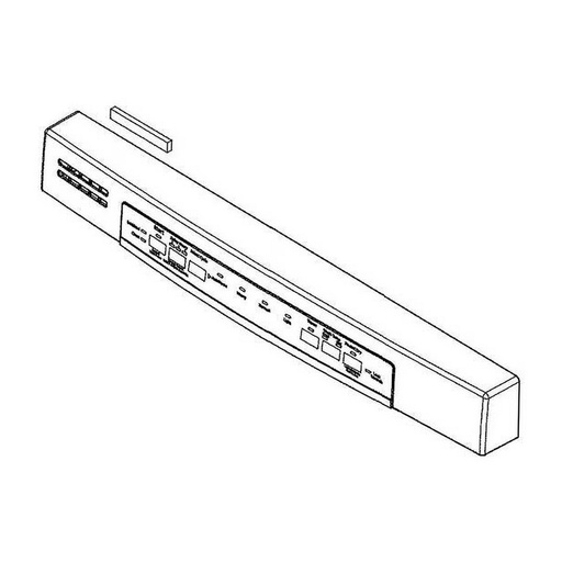 GE Dishwasher Control Panel - WD34X22537