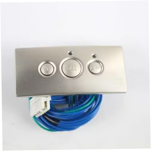 Fisher & Paykel Dishwasher Badge Assembly (Satin) - 528605RP, Replaces: 526975NP