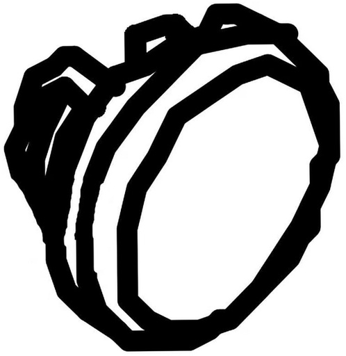 LG Dishwasher Bushing - 4830ED4001B, Replaces: 4830ED4001A