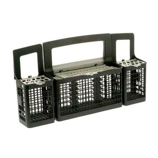 GE Dishwasher Silverware Basket w/ Rail - WD28X25327, Replaces: WG04A04237