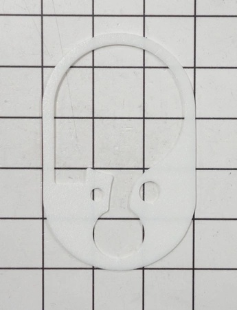 Whirlpool Dishwasher Drain Cover Gasket - WP9740674, Replaces: 9740674