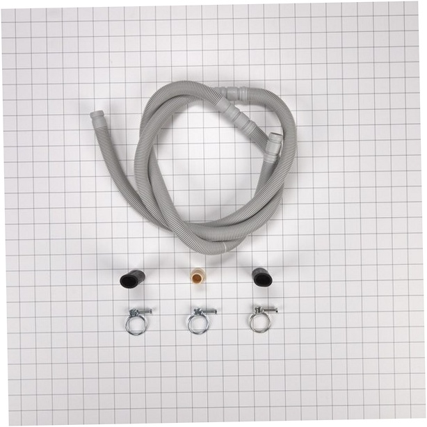 Whirlpool Dishwasher Drain Hose Kit - W10712310, Replaces: W10838564