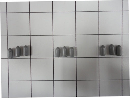Whirlpool Dishwasher Tine Tip Repair Kit (Grey) - 676458, Replaces: 676457