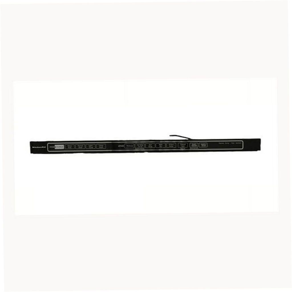 Whirlpool Dishwasher Control Panel - WPW10481119, Replaces: W10195566