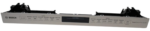 Bosch Dishwasher Facia Panel (No Electronics) - 00778918, Replaces: 778918