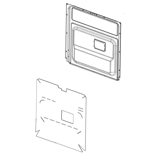 Samsung Dishwasher Inner Door Assembly - DD97-00608B