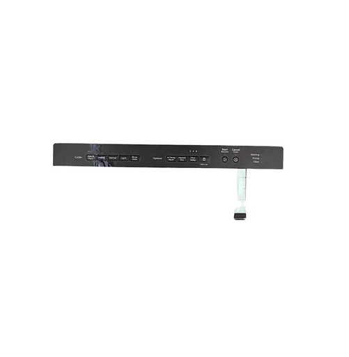 Whirlpool Dishwasher Overlay - W10891596, Replaces: W10884510