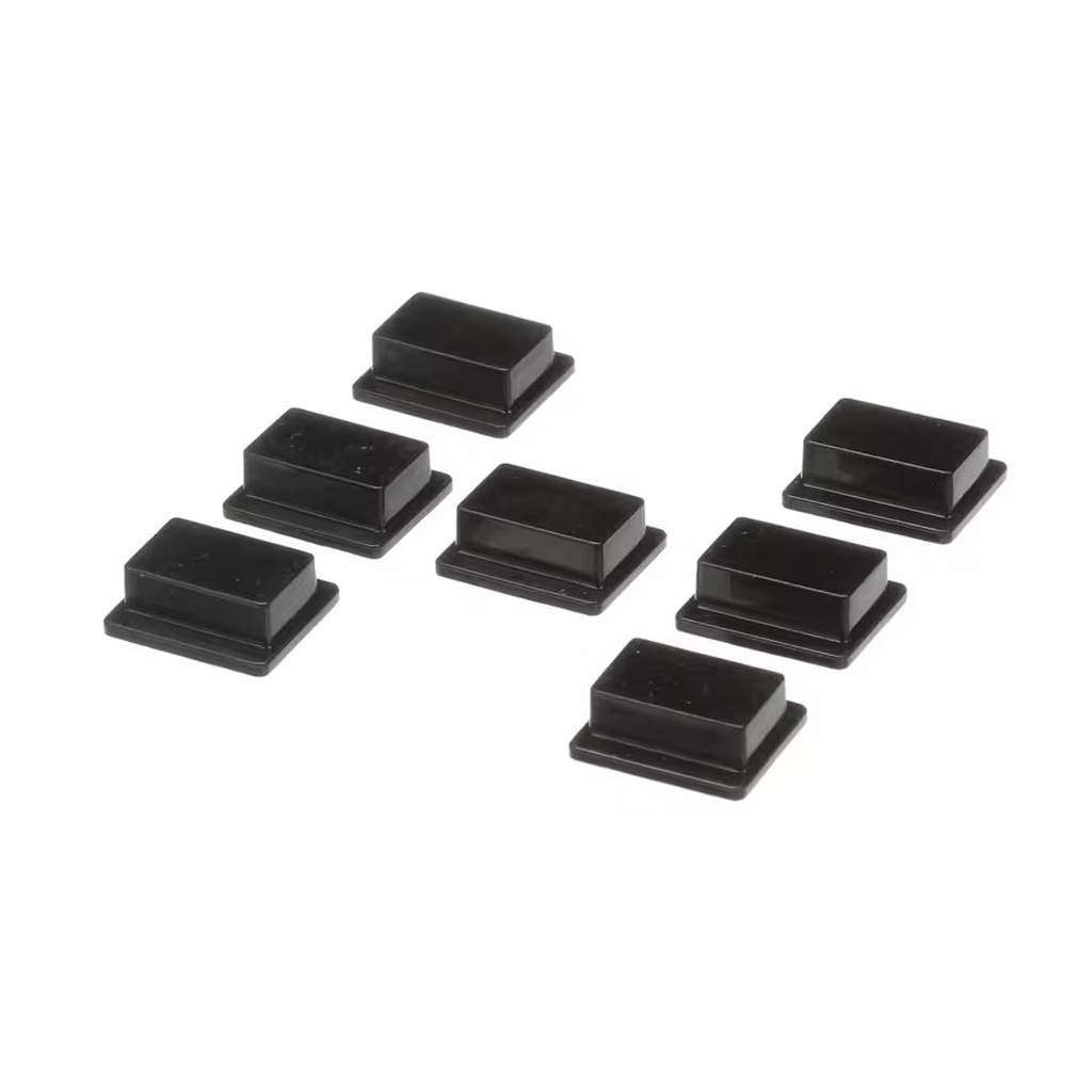 Whirlpool Dishwasher Button (Black) - W10685076, Replaces: W10613680