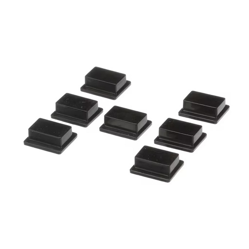 Whirlpool Dishwasher Button (Black) - W10685076, Replaces: W10613680