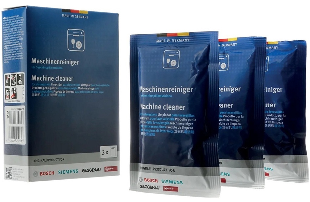 Bosch Dishwasher Cleaner - 00312193, Replaces: 00311984