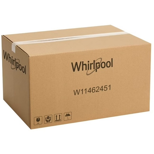 Whirlpool Dishwasher Door Panel - W11462451, Replaces: W11340872
