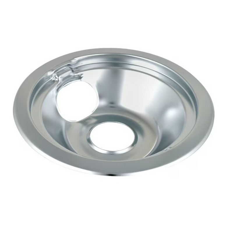 GE Range /Oven 8 Inch Burner Drip Pan - WB31M15, Replaces: PM32X5051