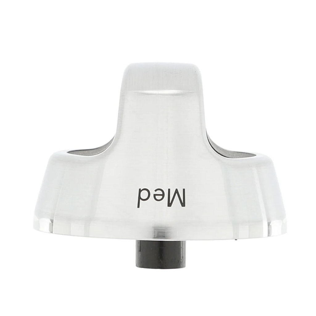 Whirlpool Range /Oven Burner Knob (Stainless) - WPW10160375, Replaces: W10160375