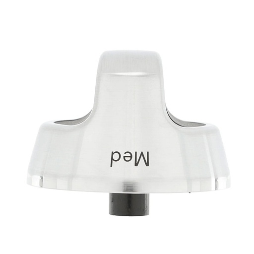 Whirlpool Range /Oven Burner Knob (Stainless) - WPW10160375, Replaces: W10160375