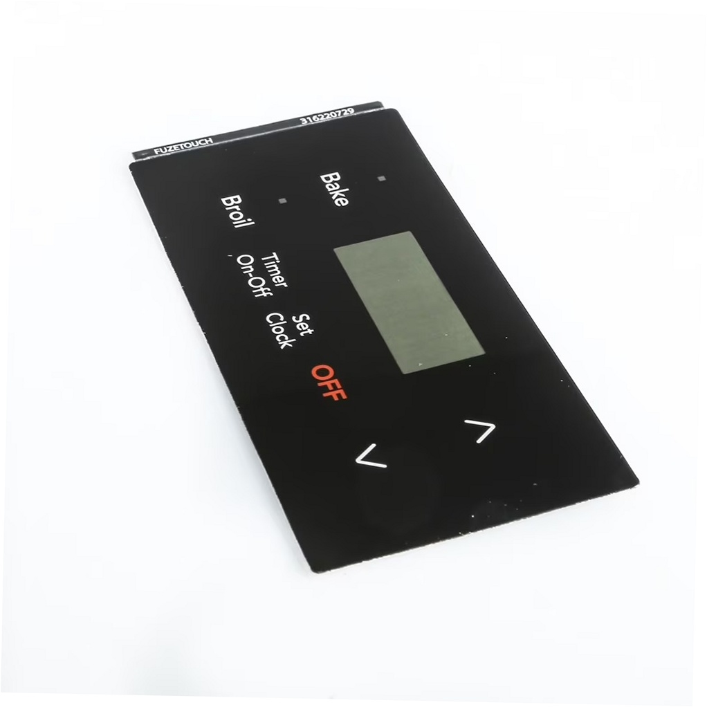 Frigidaire Range /Oven Touchpad Overlay (Black) - 316220729, Replaces: 316220701