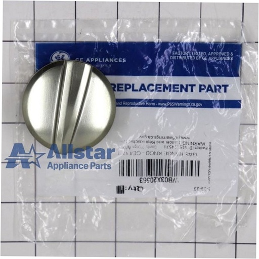 GE Range /Oven Knob - WB03X20563