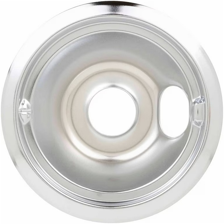GE Range /Oven 6 Inch Drip Pan - WB32X5075, Replaces: WB31M0016