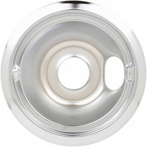 GE Range /Oven 6 Inch Drip Pan - WB32X5075, Replaces: WB31M0016