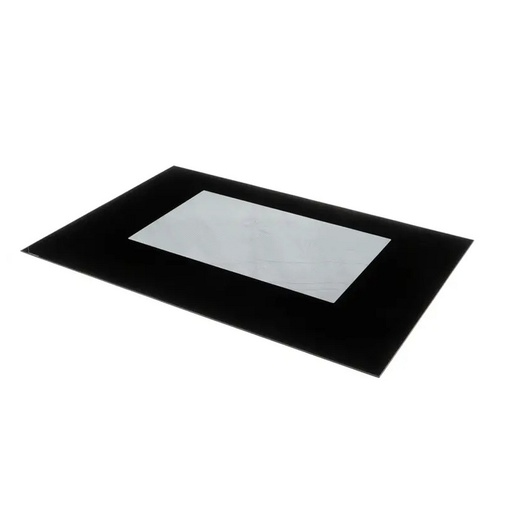 Whirlpool Range /Oven Outer Door Glass (Black) - W10894130, Replaces: W10884159