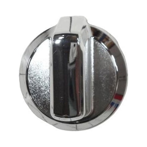 Whirlpool Range /Oven Control Knob (Stainless) - WPW10370186, Replaces: W10370186
