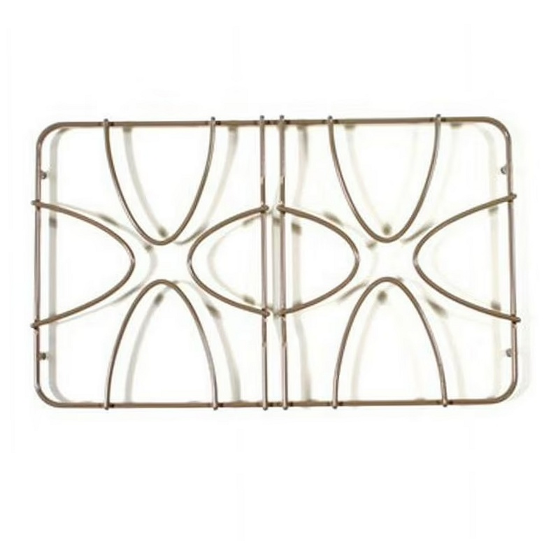 GE Range /Oven Burner Grate Kit (Satin Black) - WB31X28386, Replaces: WB31T10049