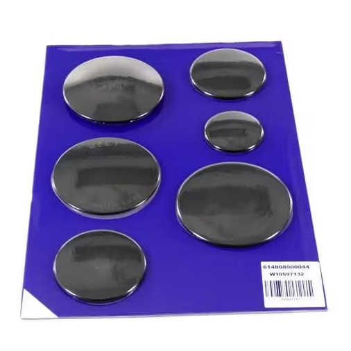 Whirlpool Range /Oven Burner Cap Kit - W10819916, Replaces: W10597132