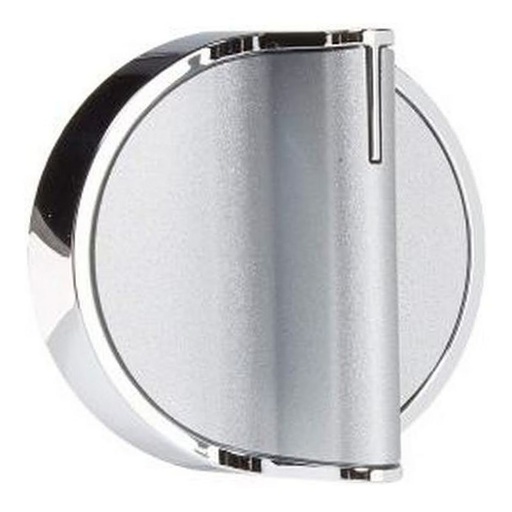 Whirlpool Range /Oven Knob (Stainless) - W11317537, Replaces: W10887596