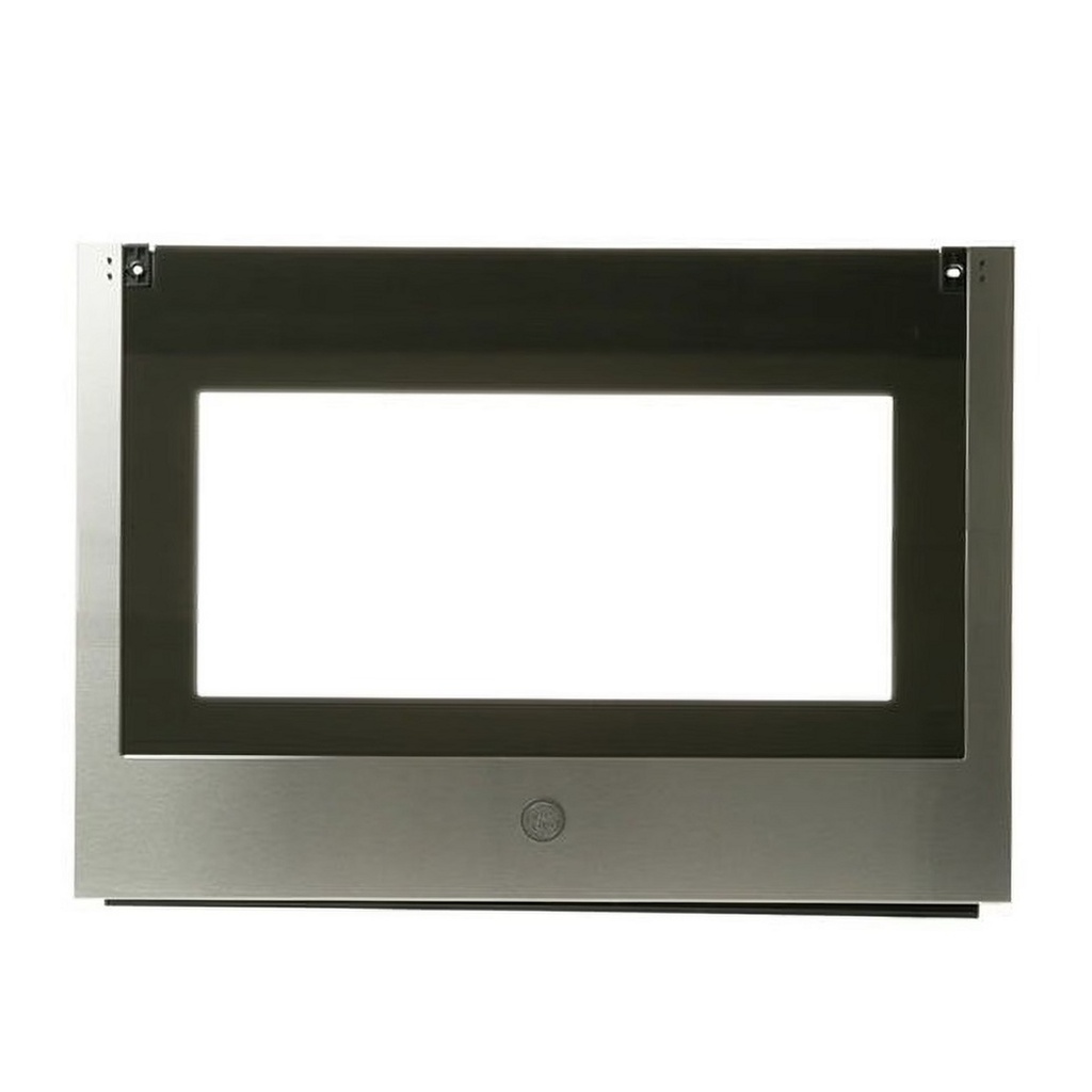 GE Range /Oven Outer Door (Stainless) - WB56X35471, Replaces: WB56X32828