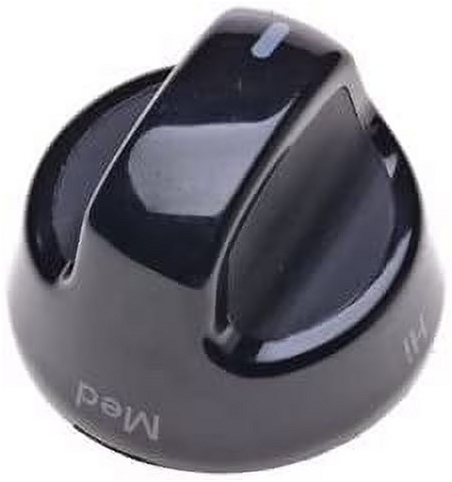 Whirlpool Range /Oven Control Knob (Black) - WPW10160374, Replaces: W10160374