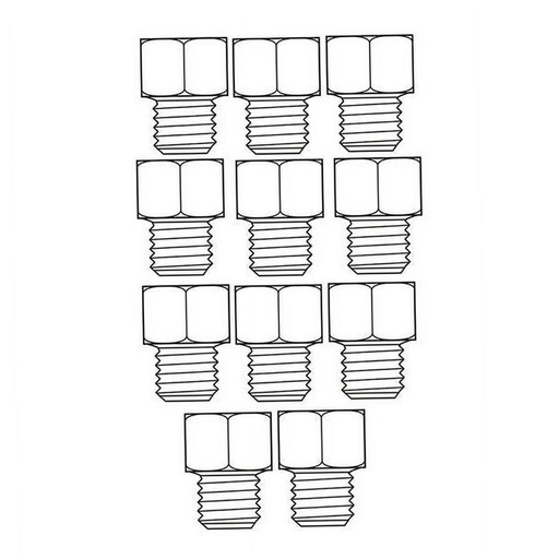 Whirlpool Range /Oven LP Conversion Kit - W10853432, Replaces: W10676662