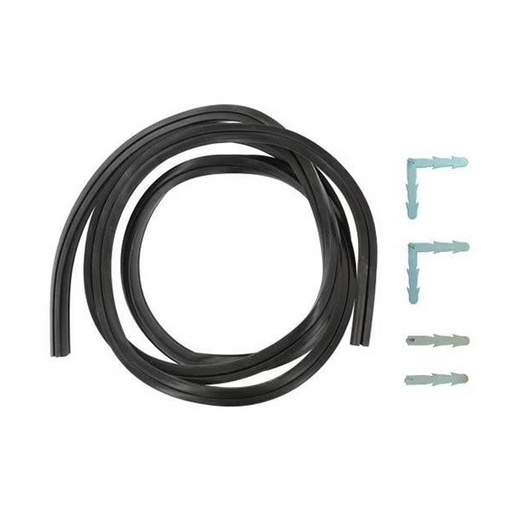 Whirlpool Microwave Oven Door Gasket - WPW10217472, Replaces: 98014828