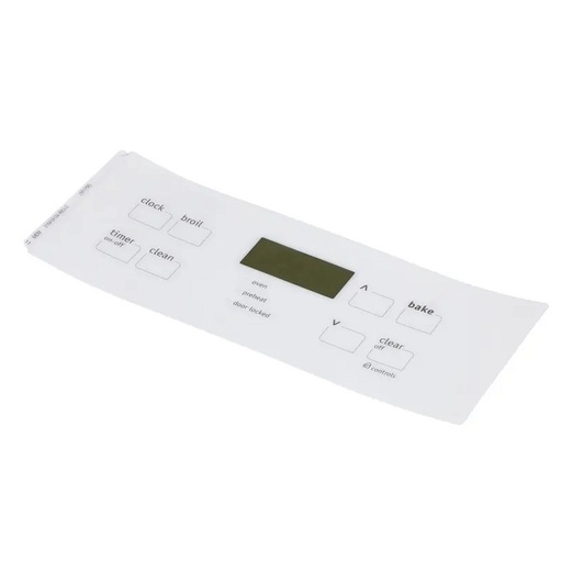 Frigidaire Range /Oven Clock Overlay (White) - 316419134, Replaces: 316352000