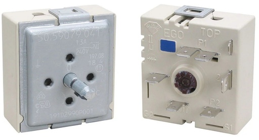 GE Range /Oven Dual Burner Control Switch - WB24T10058, Replaces: WB24T10031