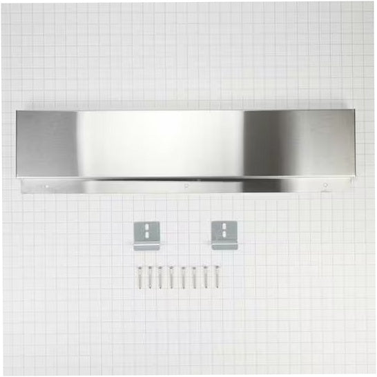 Whirlpool Range Backsplash Kit (Stainless) - W10655450